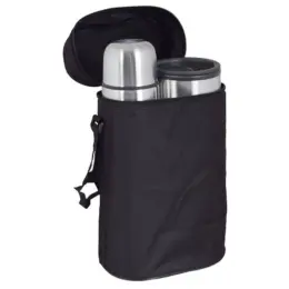 Thermal Flask and Mug Set In Bag